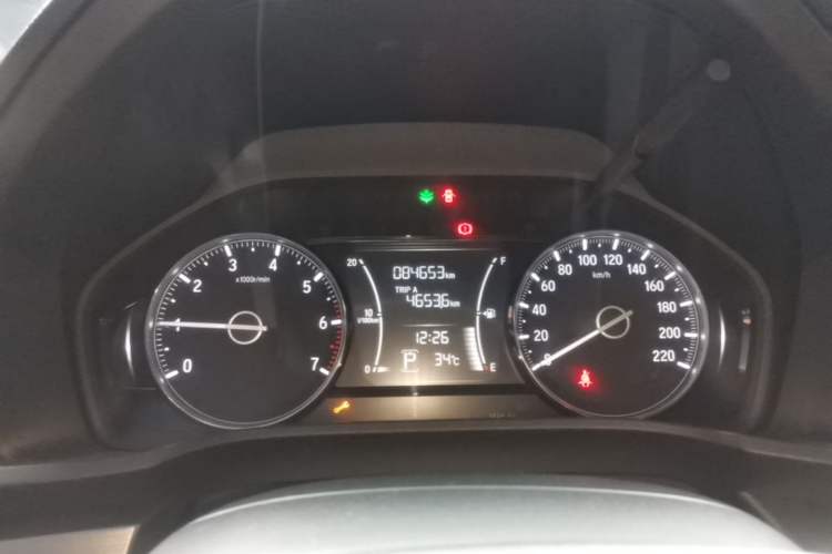 Used Honda Envix 2019 180TURBO CVT Enjoyment Edition China V Instrument Cluster