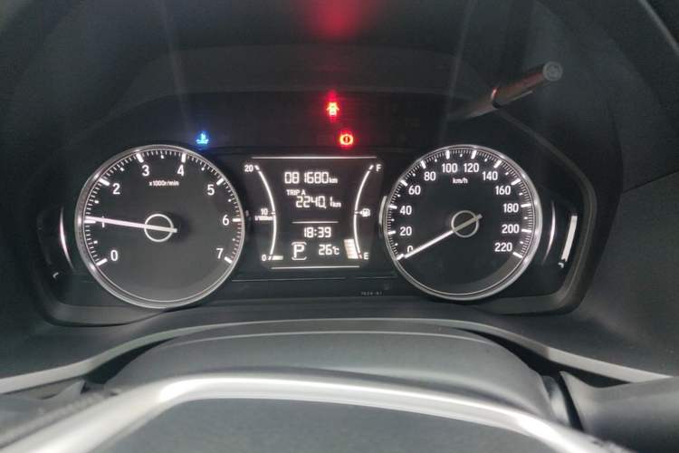Used Honda Envix 2019 180TURBO CVT Enjoyment Edition China VI Instrument Cluster