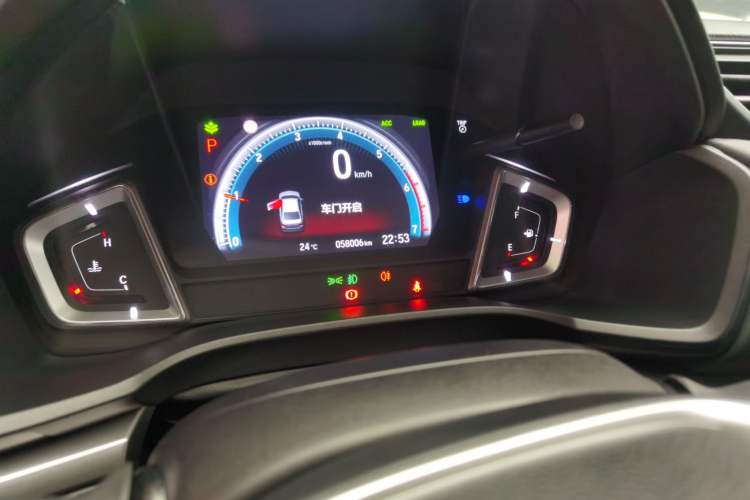 Used Honda Envix 2019 180TURBO CVT Enjoyment Version China VI Instrument Cluster