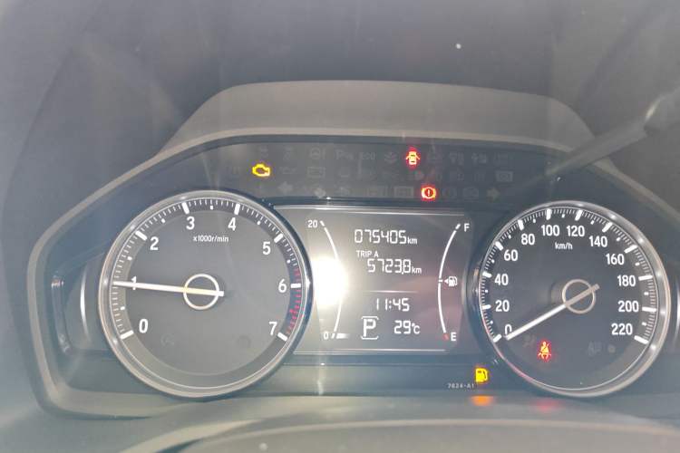 Used Honda Envix 2019 180TURBO CVT Enjoyment Edition China V Instrument Cluster