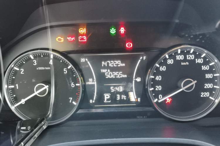 Used Honda Envix 2019 180TURBO CVT Enjoyment Version China V Instrument Cluster