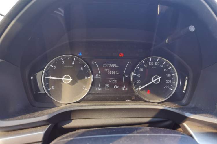 Used Honda Envix 2019 180TURBO CVT Enjoyment Version China V Instrument Cluster