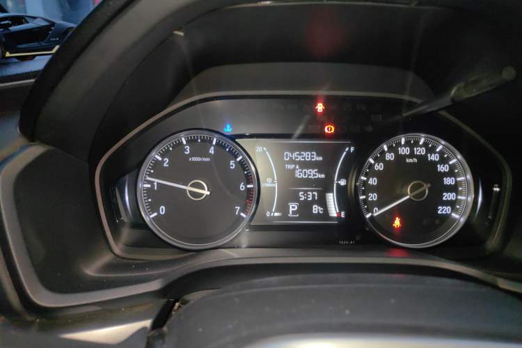 Used Honda Envix 2019 180TURBO CVT Enjoyment Version China VI Odometer Close Up
