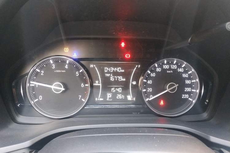 Used Honda Envix 2019 180TURBO CVT Enjoyment Edition China V Instrument Cluster