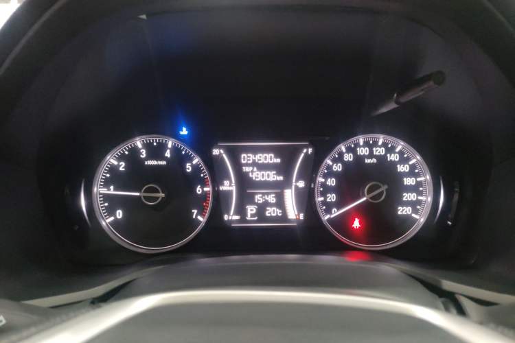 Used Honda Envix 2019 180TURBO CVT Enjoyment Version China VI Odometer Close Up