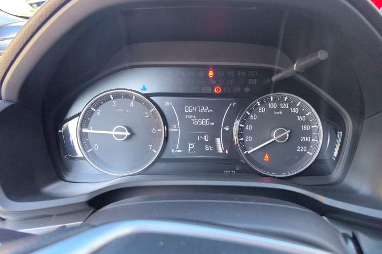 Used Honda Envix 2019 180TURBO CVT Enjoyment Edition China VI Odometer Close Up
