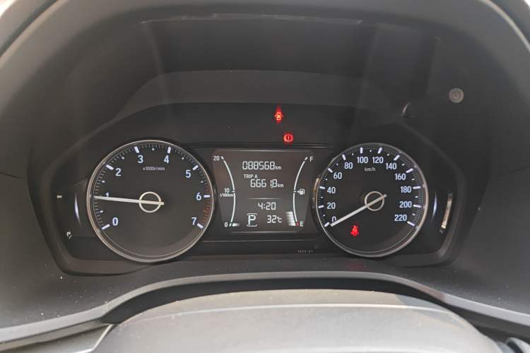 Used Honda Envix 2019 180TURBO CVT Enjoyment Edition China VI Odometer Close Up
