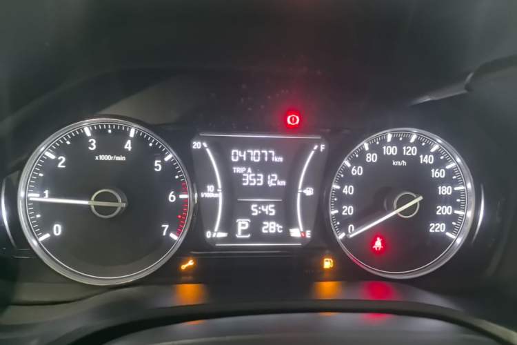 Used Honda Envix 2019 180TURBO CVT Enjoyment Edition China VI Instrument Cluster