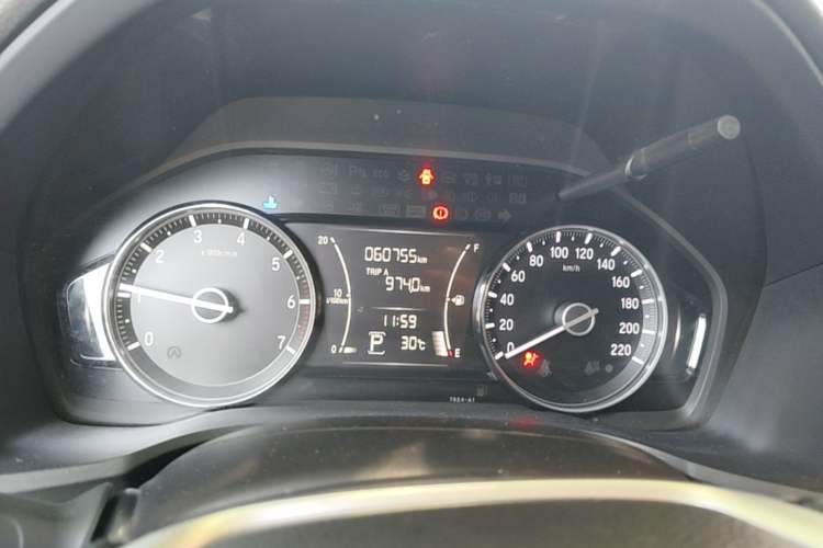 Used Honda Envix 2019 180TURBO CVT Enjoyment Edition China V Instrument Cluster