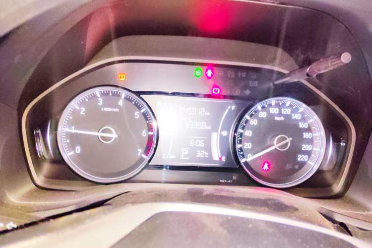 Used Honda Envix 2019 180TURBO CVT Enjoyment Edition China V Instrument Cluster