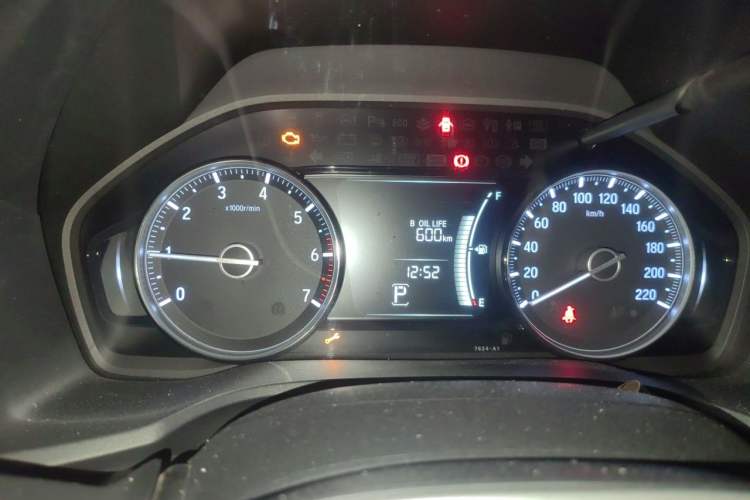 Used Honda Envix 2019 180TURBO CVT Enjoyment Edition China V Instrument Cluster