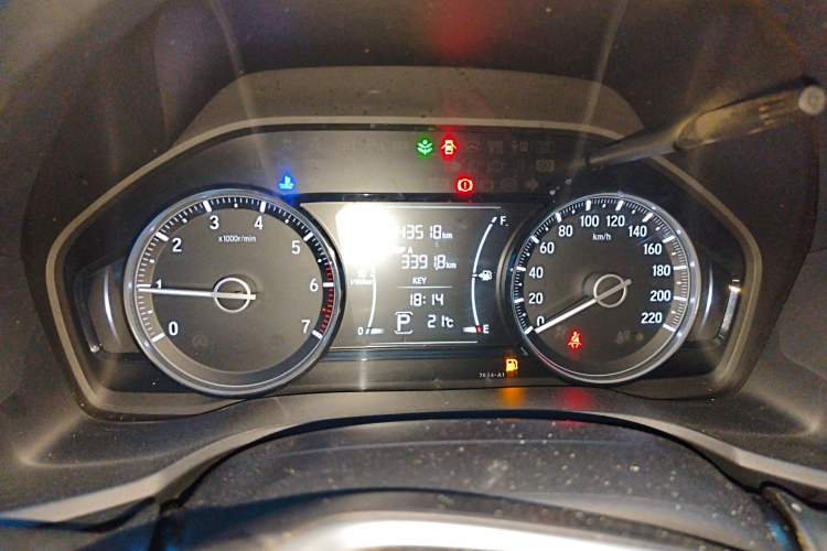 Used Honda Envix 2019 180TURBO CVT Enjoyment Edition China V Instrument Cluster