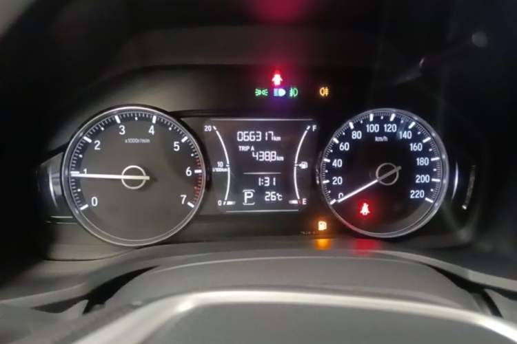 Used Honda Envix 2019 180TURBO CVT Enjoyment Edition China VI Instrument Cluster