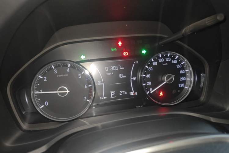 Used Honda Envix 2019 180TURBO CVT Enjoyment Version China VI Instrument Cluster