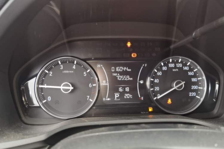 Used Honda Envix 2019 180TURBO CVT Enjoyment Version China V Instrument Cluster
