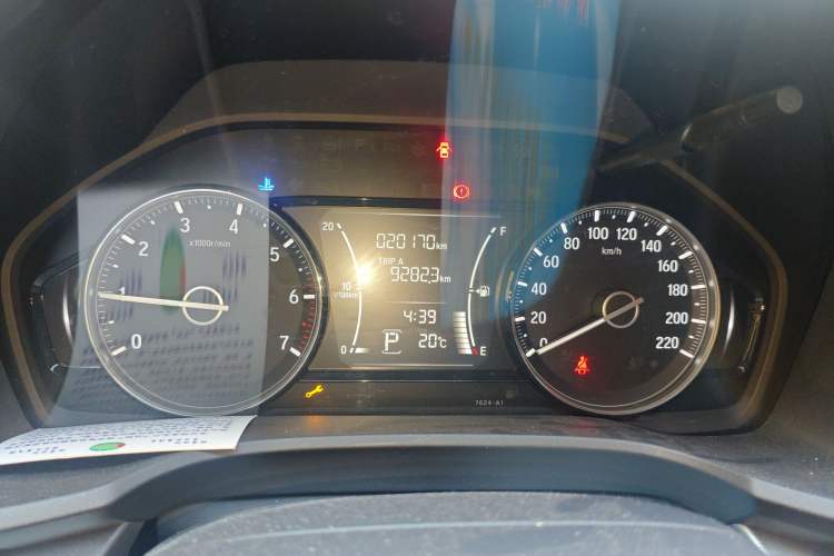 Used Honda Envix 2019 180TURBO CVT Enjoyment Edition China VI Instrument Cluster