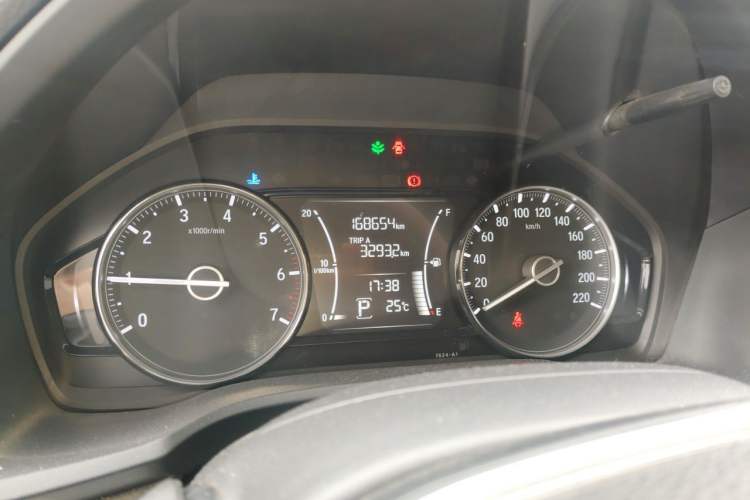 Used Honda Envix 2019 180TURBO CVT Enjoyment Edition China VI Odometer Close Up