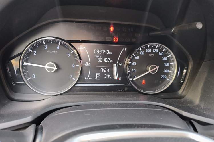 Used Honda Envix 2019 180TURBO CVT Enjoyment Version China V Odometer Close Up