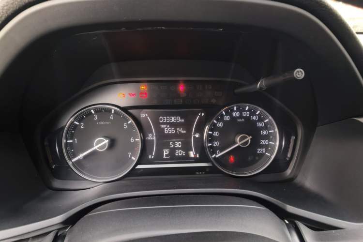 Used Honda Envix 2019 180TURBO CVT Enjoyment Version China V Odometer Close Up