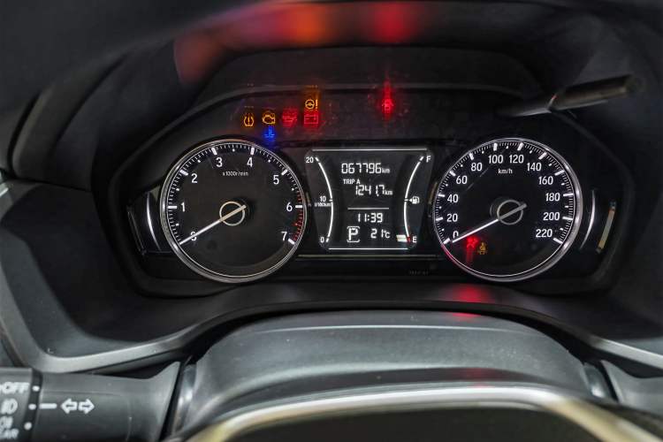 Used Honda Envix 2019 180TURBO CVT Enjoyment Edition China V Odometer Close Up