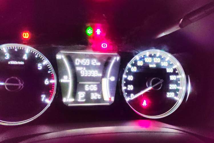Used Honda Envix 2019 180TURBO CVT Enjoyment Edition China V Odometer Close Up