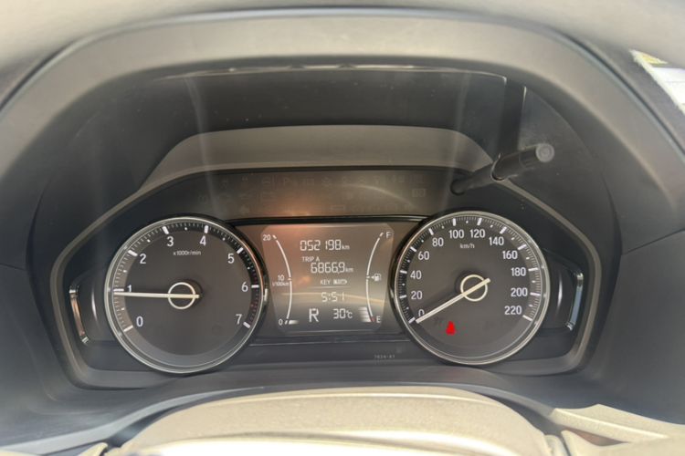Used Honda Envix 2019 180TURBO CVT Enjoyment Edition China VI Odometer Close Up