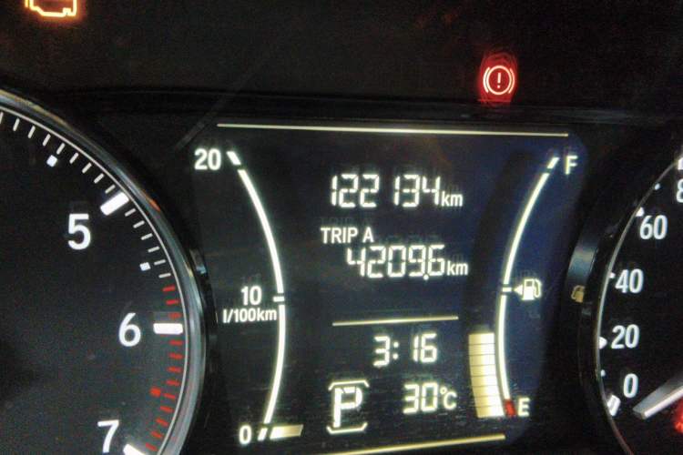 Used Honda Envix 2019 180TURBO CVT Enjoyment Edition China V Odometer Close Up
