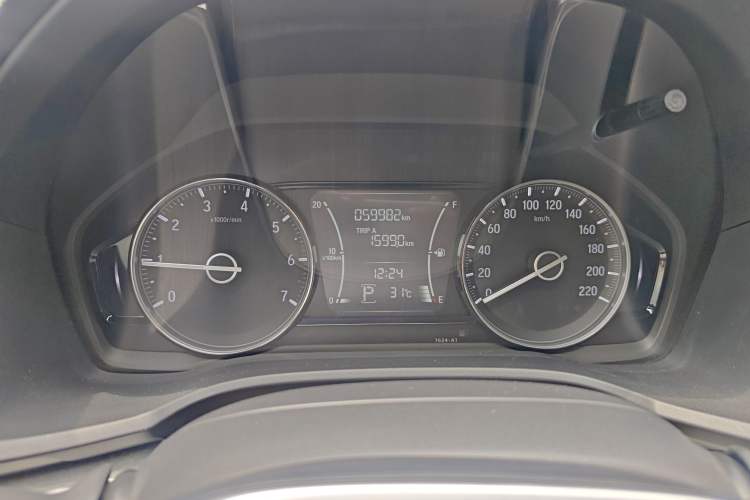 Used Honda Envix 2019 180TURBO CVT Enjoyment Edition China VI Odometer Close Up