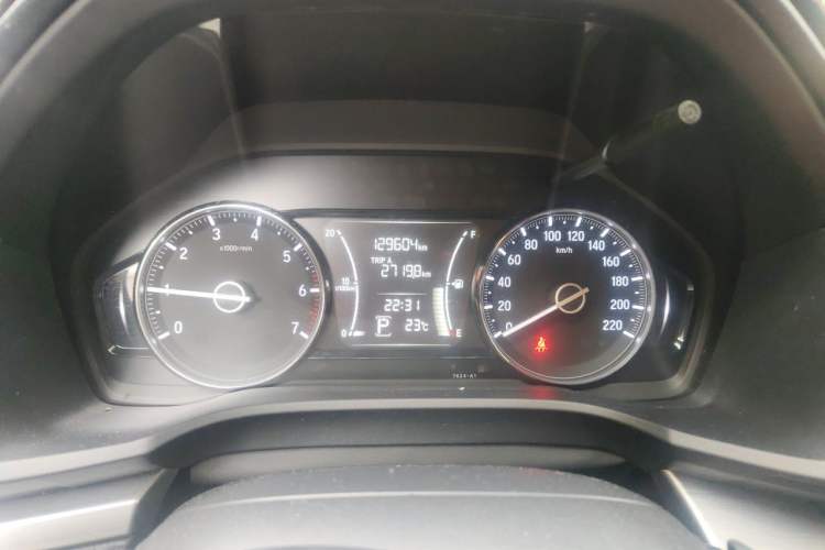 Used Honda Envix 2019 180TURBO CVT Enjoyment Version China VI Odometer Close Up