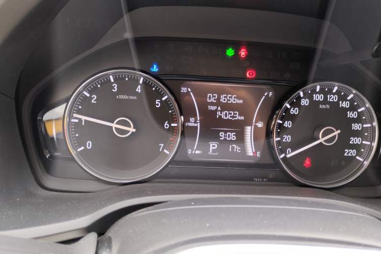 Used Honda Envix 2019 180TURBO CVT Enjoyment Edition China V Odometer Close Up