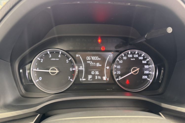Used Honda Envix 2019 180TURBO CVT Enjoyment Version China VI Odometer Close Up
