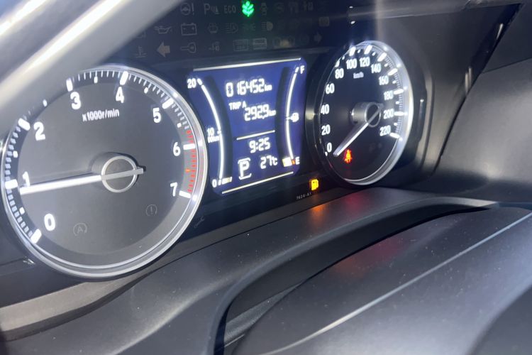 Used Honda Envix 2019 180TURBO CVT Enjoyment Version China VI Odometer Close Up