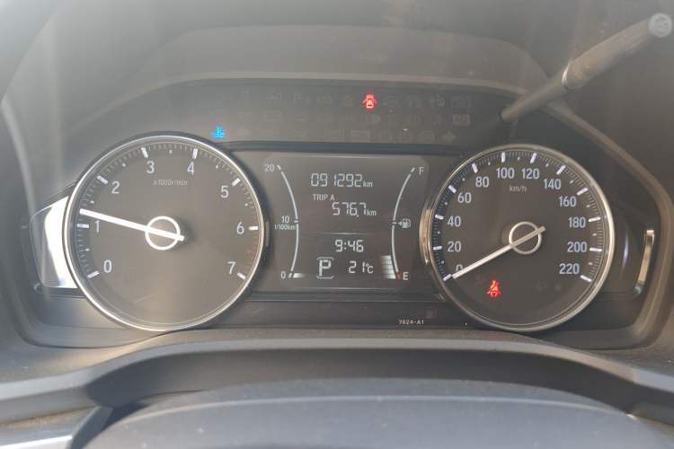 Used Honda Envix 2019 180TURBO CVT Enjoyment Version China VI Odometer Close Up