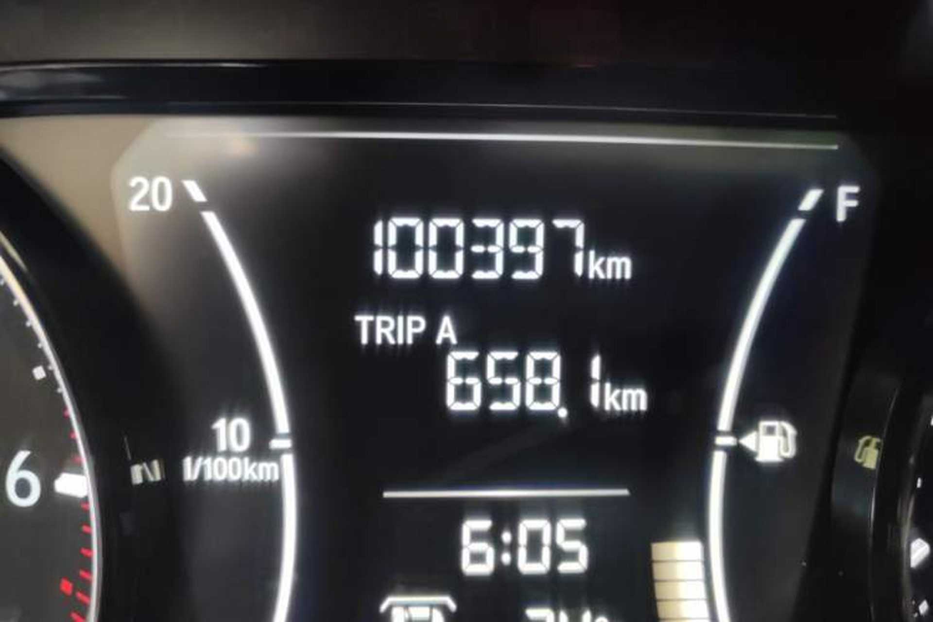 Used Honda Envix 2019 180TURBO CVT Enjoyment Edition China V Odometer Close Up