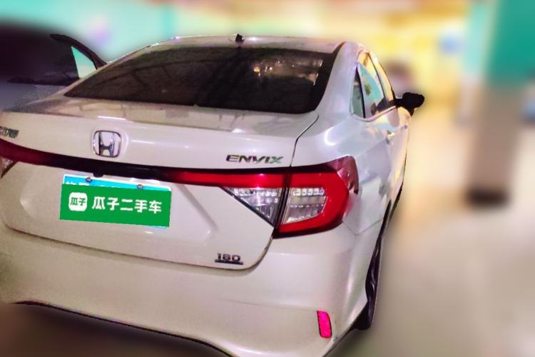 Used Honda Envix 2019 180TURBO CVT Enjoyment Edition China V Rear Right 45 Deg