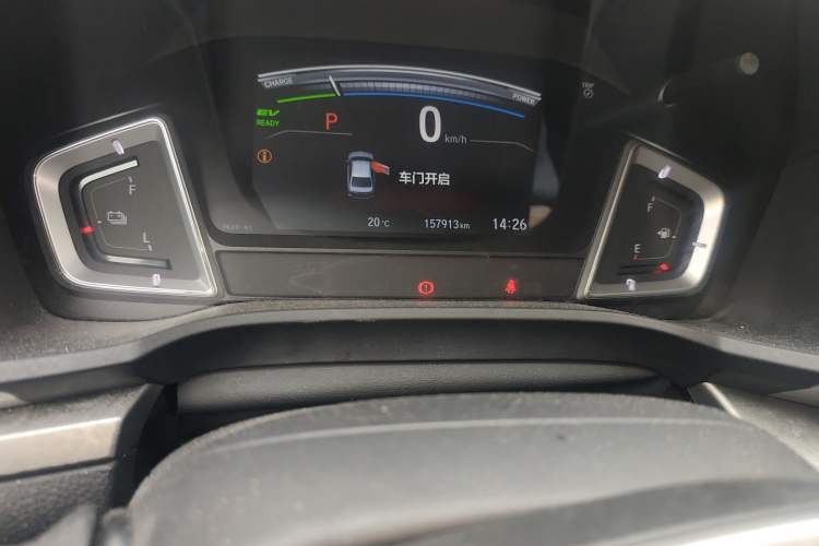 Used Honda Envix 2021 Lingpai Hybrid 1.5L Pure Enjoyment Version Odometer Close Up