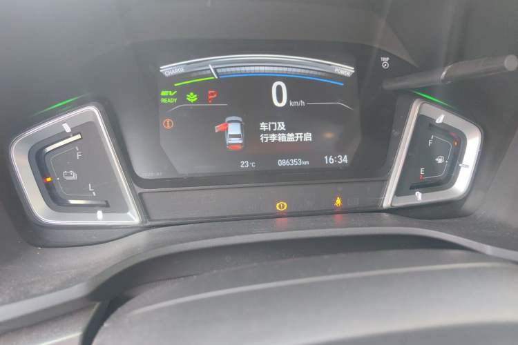 Used Honda Envix 2021 Rui Hybrid 1.5L Pure Comfort Version Odometer Close Up