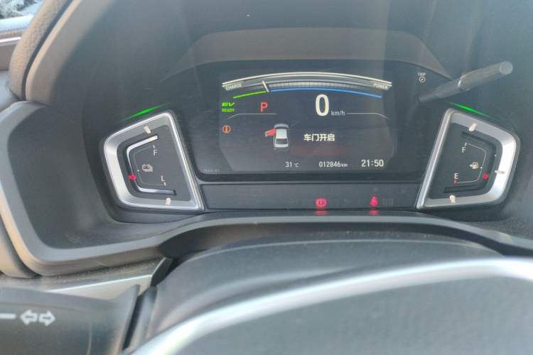 Used Honda Envix 2021 Rui Hybrid 1.5L Pure Comfort Version Odometer Close Up