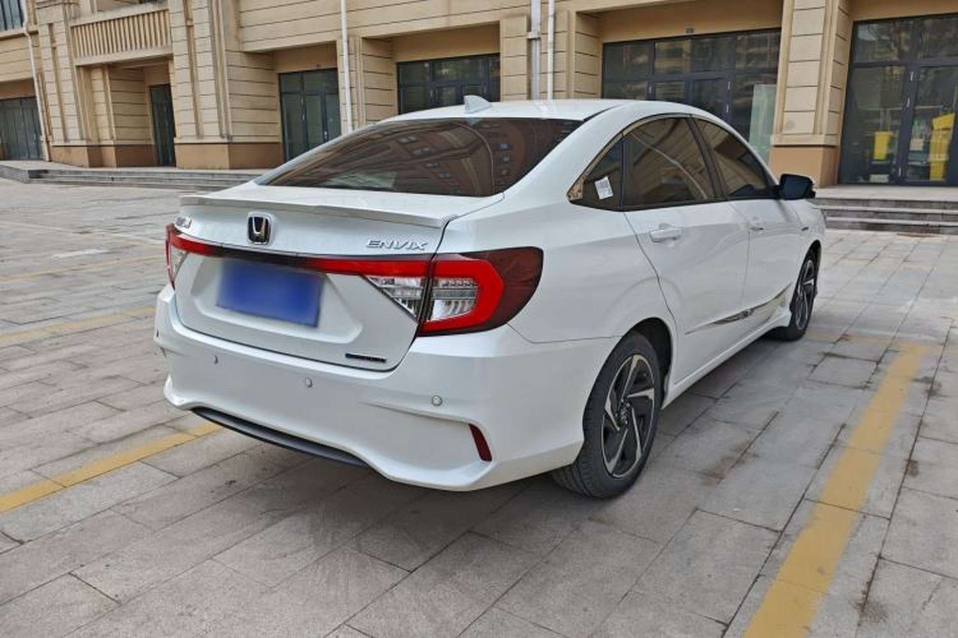 Used Honda Envix 2021 Lingpai Hybrid 1.5L Pure Enjoyment Version Rear Right 45 Deg