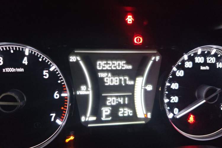 Used Honda Envix 2022 180TURBO CVT Comfort Version Odometer Close Up