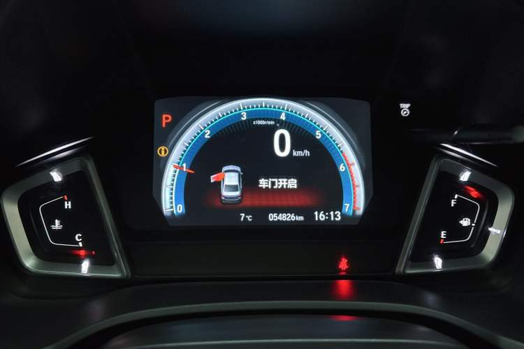 Used Honda Envix 2022 180TURBO CVT Enjoy Edition Odometer Close Up
