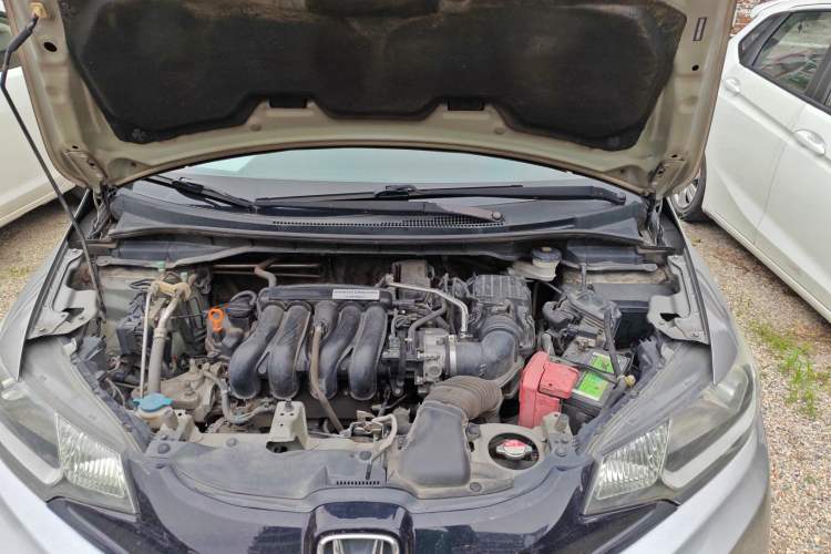 Used Honda Fit 2014 1.5L LX CVT Comfort Model Engine Bay
