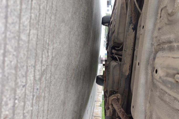 Used Honda Fit 2004 1.3L manual Chassis Rear