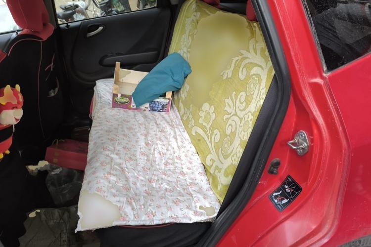 Used Honda Fit 2007 1.5L CVT Comfort Edition Left Rear Seat