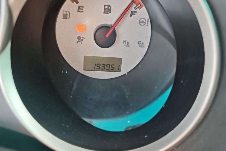 Used Honda Fit 2007 1.5L CVT Comfort Edition Odometer Close Up
