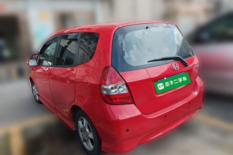 Used Honda Fit 2007 1.5L CVT Comfort Edition Rear Left 45 Deg
