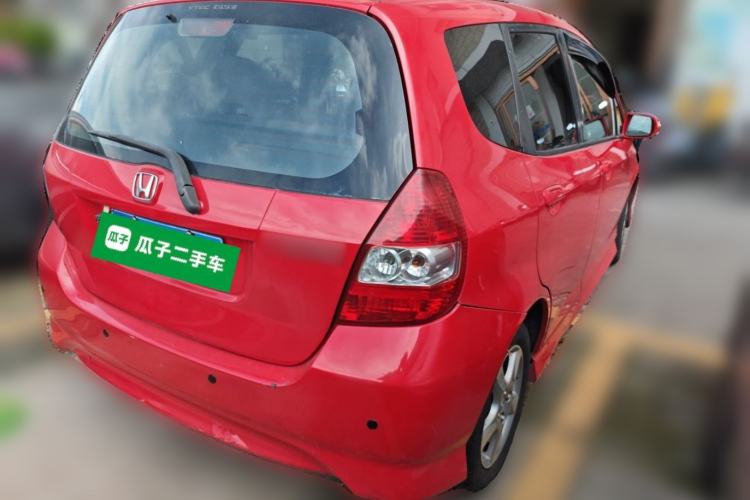 Used Honda Fit 2007 1.5L CVT Comfort Edition Rear Right 45 Deg