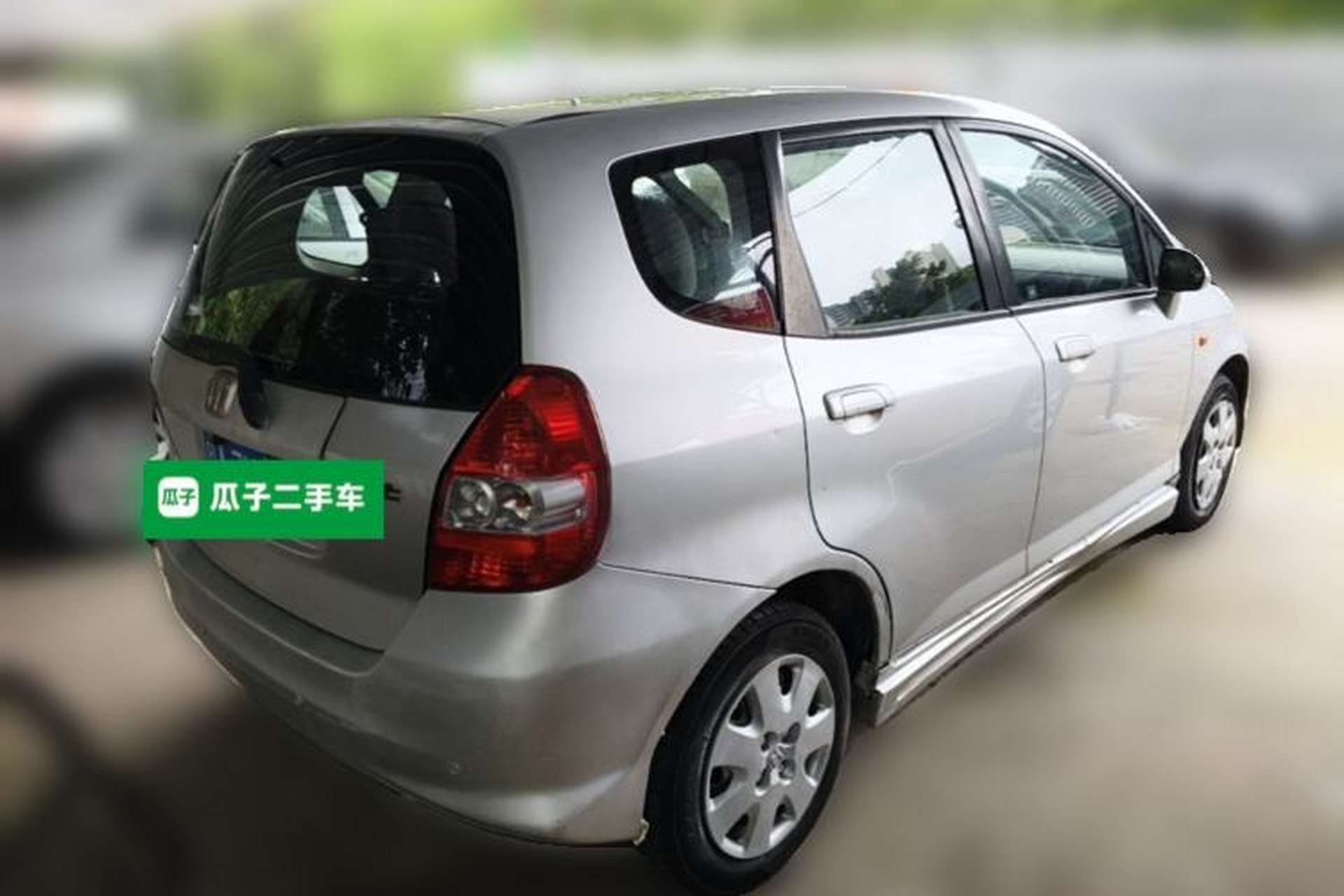 Used Honda Fit 2007 1.3L CVT Comfort Edition Rear Right 45 Deg
