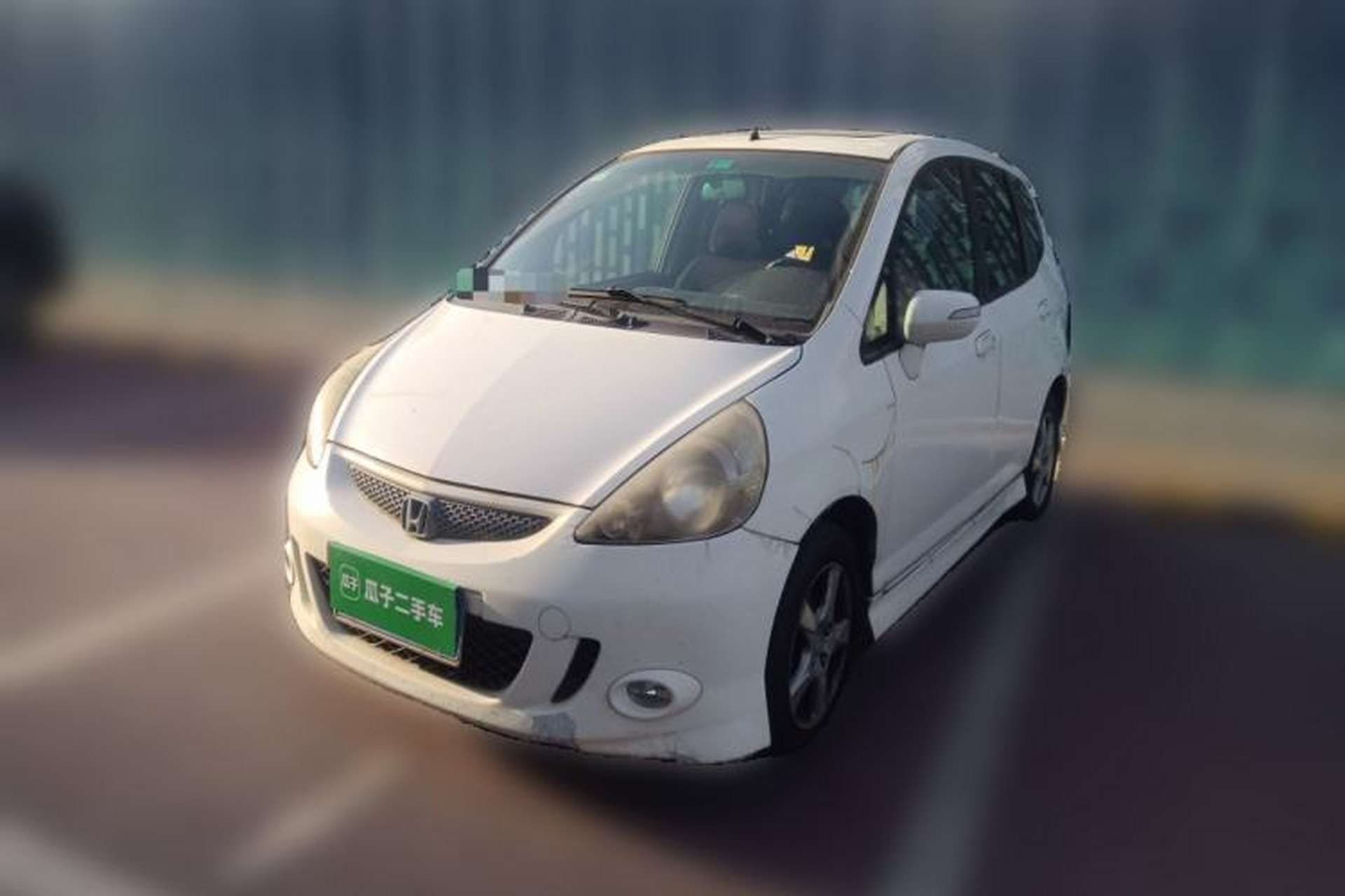 Used Honda Fit 2007 1.5L CVT Comfort Edition Front Left 45 Deg