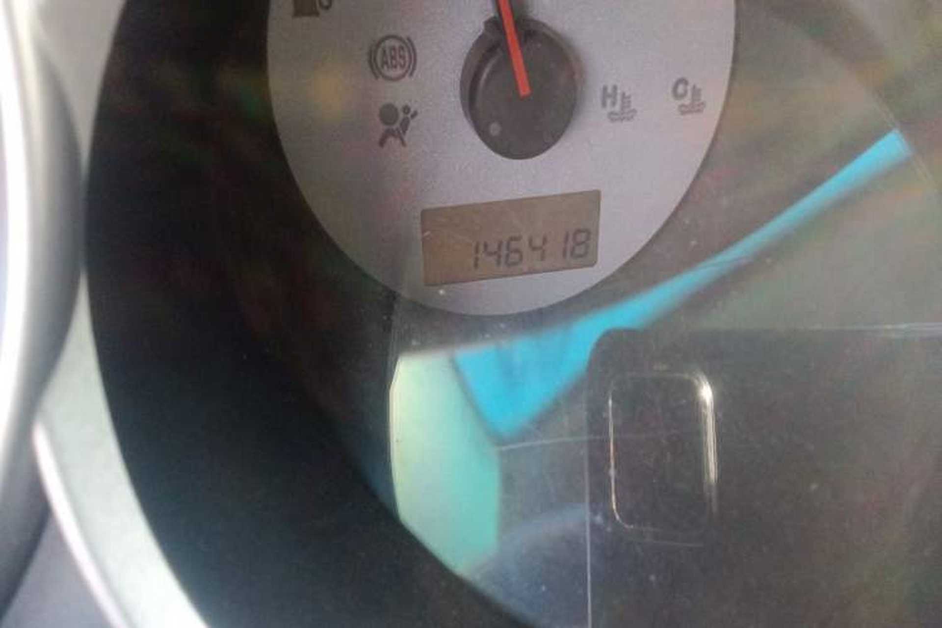 Used Honda Fit 2007 1.5L CVT Comfort Edition Odometer Close Up